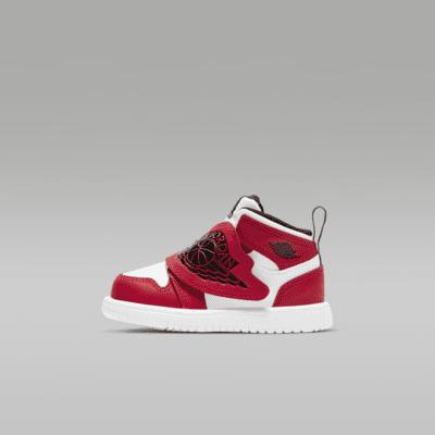 Sky Jordan 1 White Black University Red (TD) 23.5