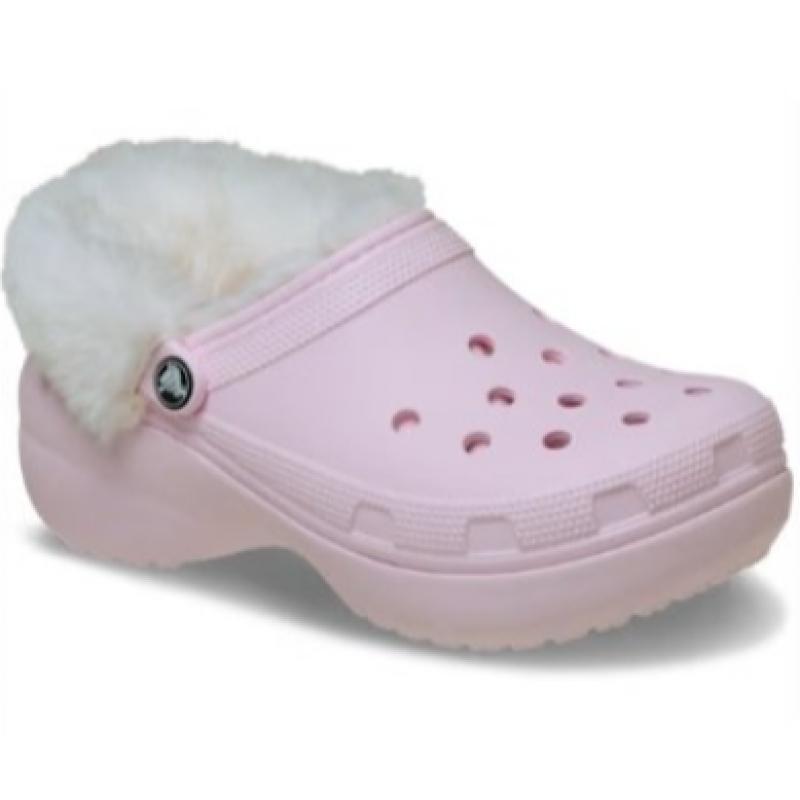 Crocs Classic Platform Fuzz Lined Clog 212854 6zw