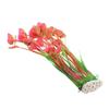 Plastic Vivid Artificial Water Plant Ornament for Aquarium Underwater Fish Tank Garden Pink