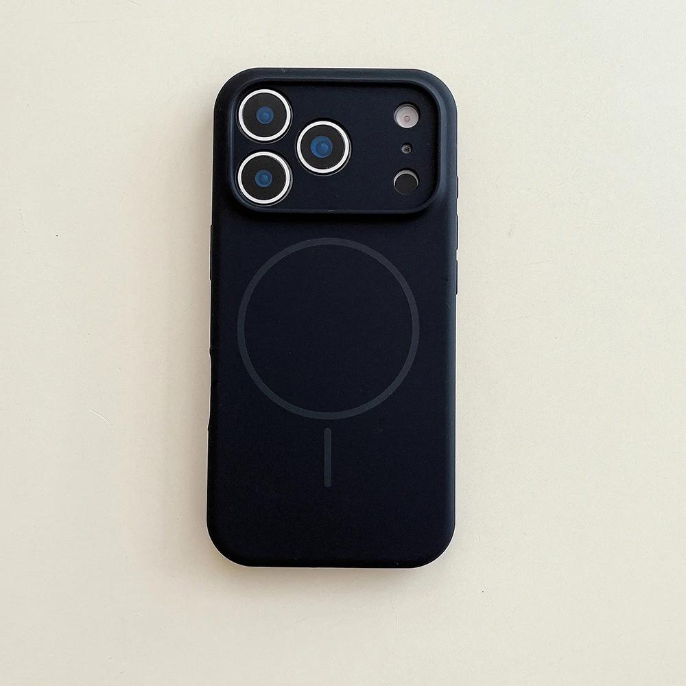 Magnetische Original-Flüssigsilikonhülle für iPhone 17 Pro Air 17 Pro Max Für Magsafe-Hüllen Für iPhone 17 Air Handy-Rückseite