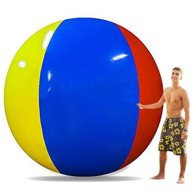 Inflatable Outdoor Beach Ball for Interactive Water Play and School Games