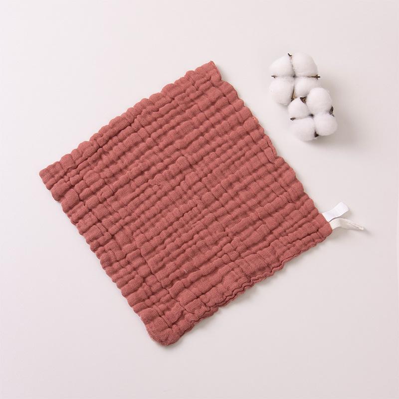 Six-Layer Gauze Newborn Baby Washcloth 30x30 Cm - Class A Drool Towel