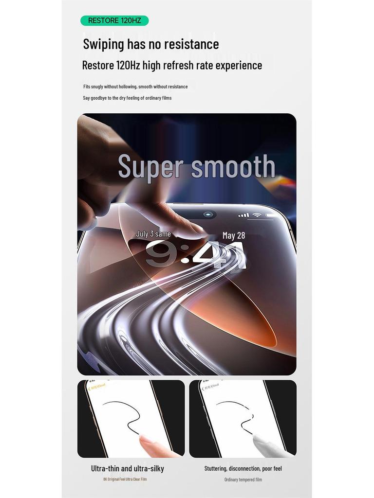 Huawei Mate60 High-Definition Tempered Film for Honor Magic7 and 60Plus - Smooth Gaming Experience, Second Unlock Capability