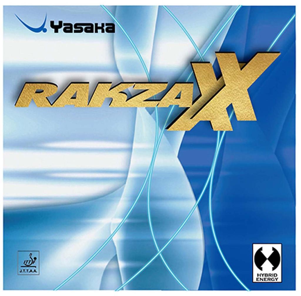 YASAKA Rakza XX Table Tennis Inverted Hybrid Energy Made in Red TA B89 Rubber, Soft, Type, Japan, (20),