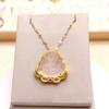 Buddha Necklaces Amulet Chinese Style Maitreya Jewelry All-match Sweater Chain