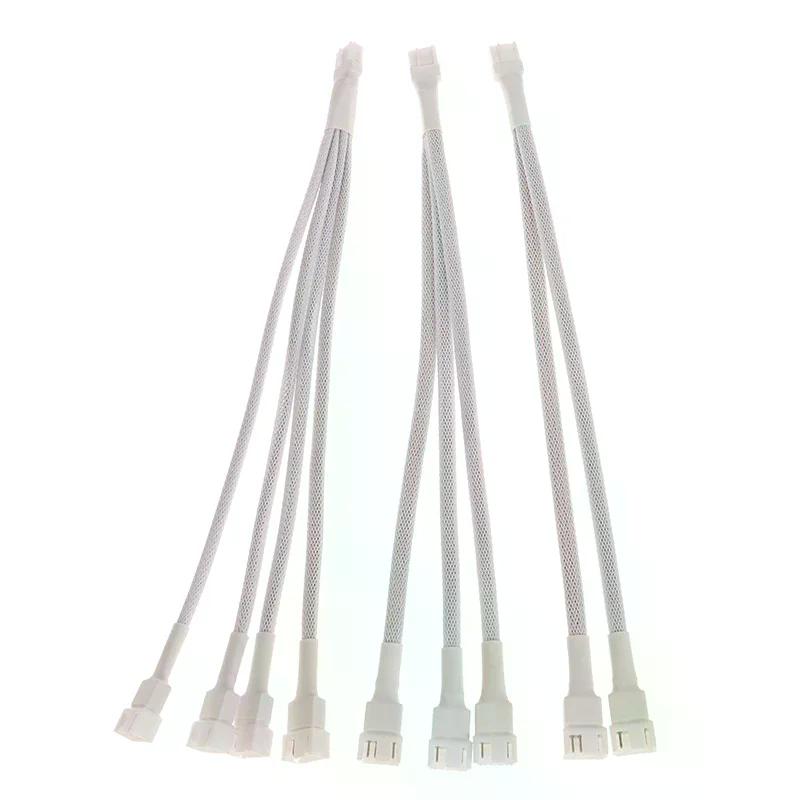 4-Pin 1 zu 1/2/3/4 Motherboard CPU-Lüfter Computergehäuse Lüfter Verlängerungsadapterkabel PWM Buchse zu 4-Pin Splitterkabel