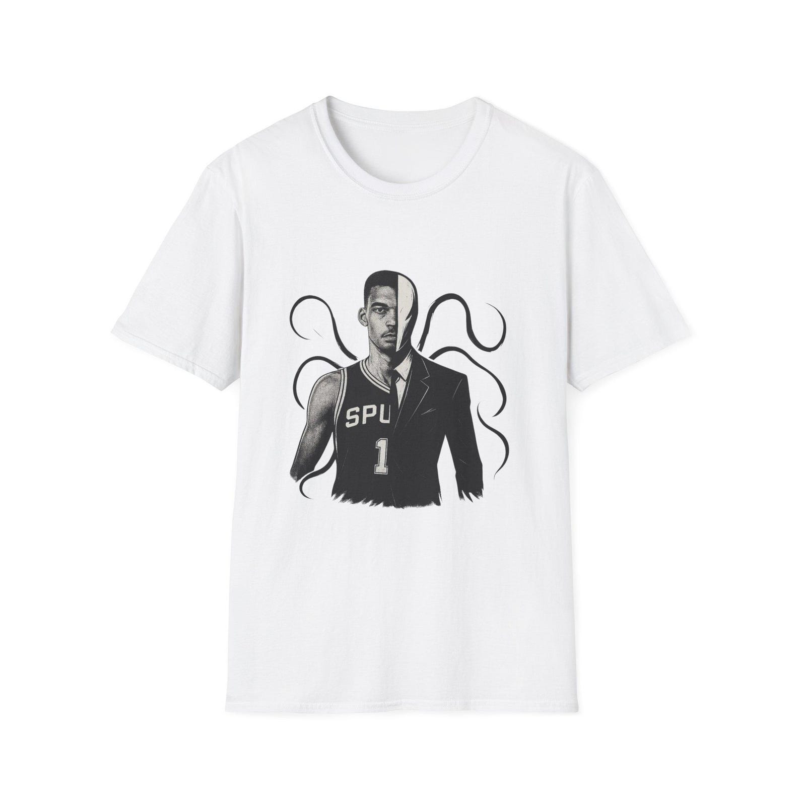 Victor Wembanyama Slenderman T-Shirt – Spurs Alien Basketball Graphic Tee S