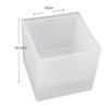 In-Stock Frosted Light-Up Ice Bucket, 3.5L Battery-Operated, Double-Layer PP for Beer, Champagne, Wine.