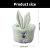 Easters Bunnies Basket Easters Buckets with Long Plush Ear Easters Eggs Hunting Baskets for Easters Party Decorations