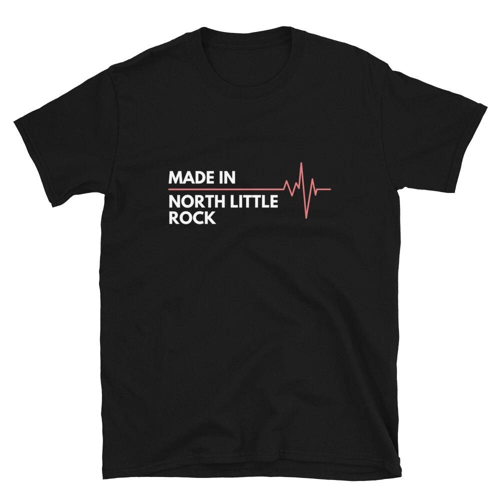 

Made In Arkansas North Little Rock Place Of Birth Hometown T-Shirt 4XL