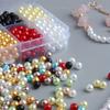 630Pcs 6mm Round Acrylic Beads, 10 Colors Set for Jewelry Making, Valentine's DIY, Bracelet Necklace Craft Supplies