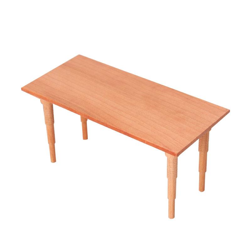 1/12 Dollhouse Simulation Miniature Dining Table Model Doll Home Bar Table Furniture Decor Toy Dolls House Micro Scene Decor