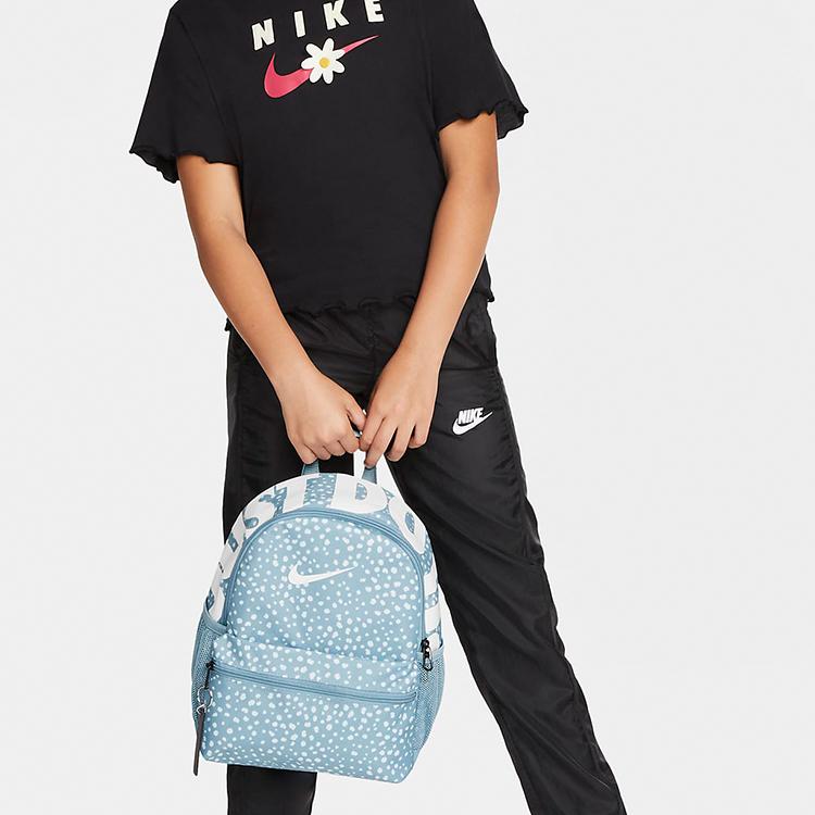 Nike Fabric Backpack Small Size Women's Blue Lightweight Casual DO6735-410