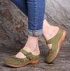 Women's Fashion Vintage Shoes Casual Sandals Summer Beach Sandals Flat Shoes Leisure Slippers Plus Size 35-43