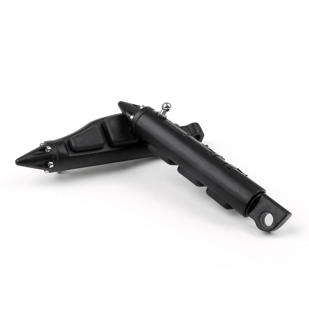 4475 Stiletto Pegs Footpegs For Harley Softail Sportster Dyna Glide Fat Boy BLK