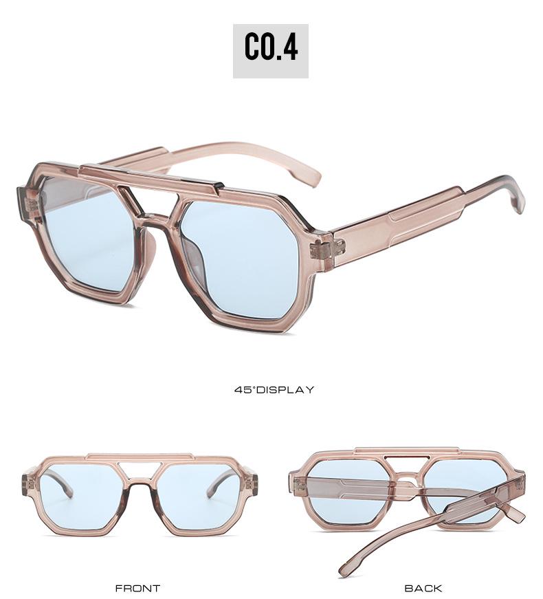Trendy Unisex Pilot Square Sunglasses: European, American & Korean Styles