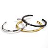 Women's High-End Titanium & Stainless Steel Mobius Open Bracelet - Trendy Couple Style Jewelry