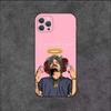 Sidhu Moose Wala Funda Phone Case For iPhone 16,15,14,13,12,11,Plus,Pro Max,XS,X,XR,SE,Mini,8,7 Soft Silicone Black Cover