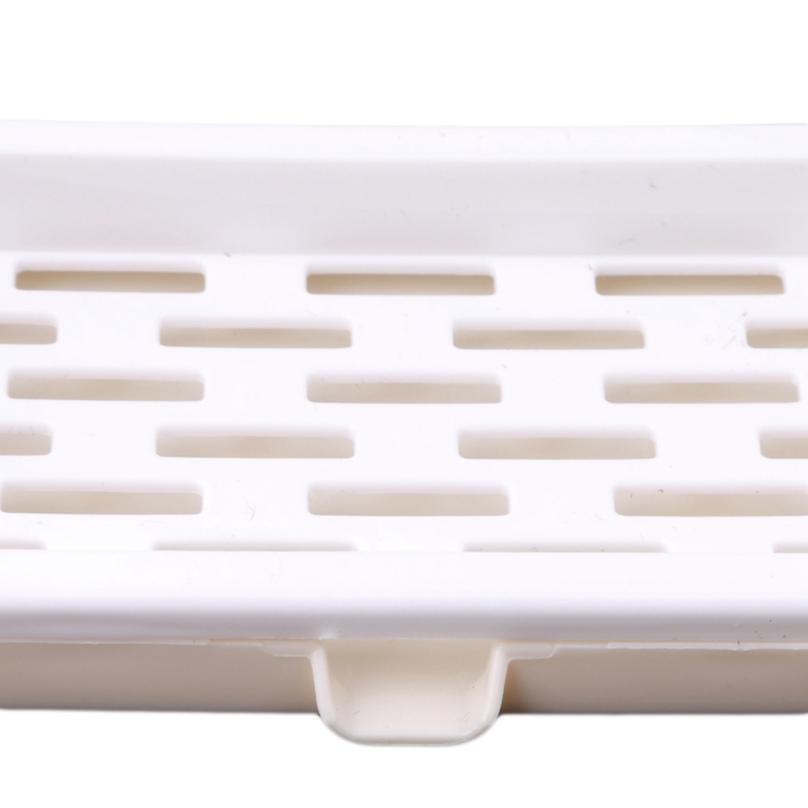 2-in-1 Bathroom Kitchen Utensil Towel Storage Rack Box Sponge Soap Rag Holder