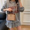 New High-end Light Luxury Crocodile Pattern Capu Lady Bag V Portable Shoulder Women's Bag