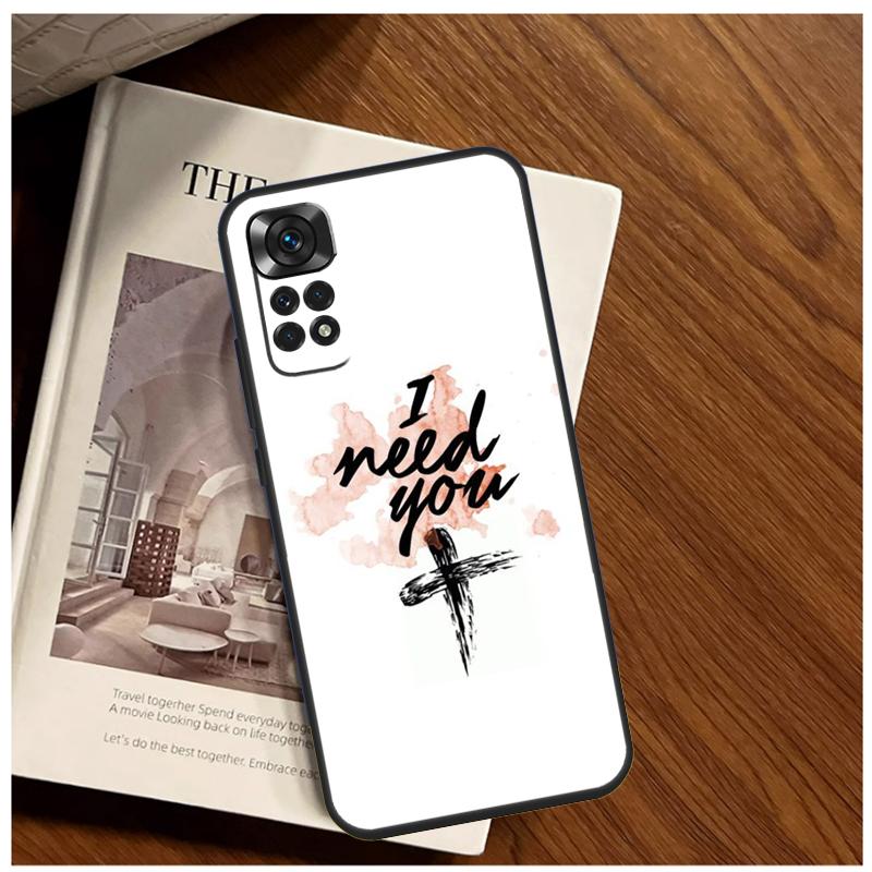 Bible Verse Quotes Case For Xiaomi Redmi Note 11 10 9 12 13 14 Pro 11S 12S Cover For Redmi 15 C 10C 13C 12C 14C