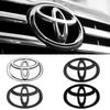 Car Front Head Grill Hood Bonnet Emblem Badge Stickers Accessories For Corolla Yaris Aygo Prius Camry Avensis 4Runner TRD