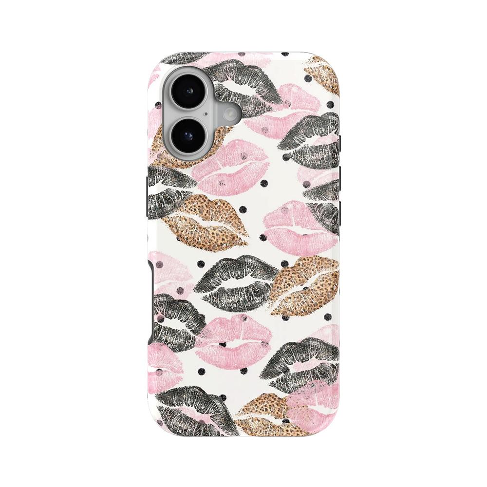 Luxury Clmj Blush Veil Phone Case for iPhone 17 17e 16e 16 15 14 13 12 11 X XS XR XSMAX Air Pro Max Plus Double-layer Cover