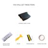 gnhct10 Customized Car Steering Wheel Braid Soft Suede Cover Anti-Slip For BMW E90 Pack M Sport M3 E91 E92 E93 E87 E81 E82 E88 X1 E84