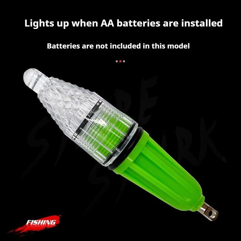 LED Underwater Fish Attracting Light Colorful Luminous Deep Sea Waterproof Fish Gathering Light