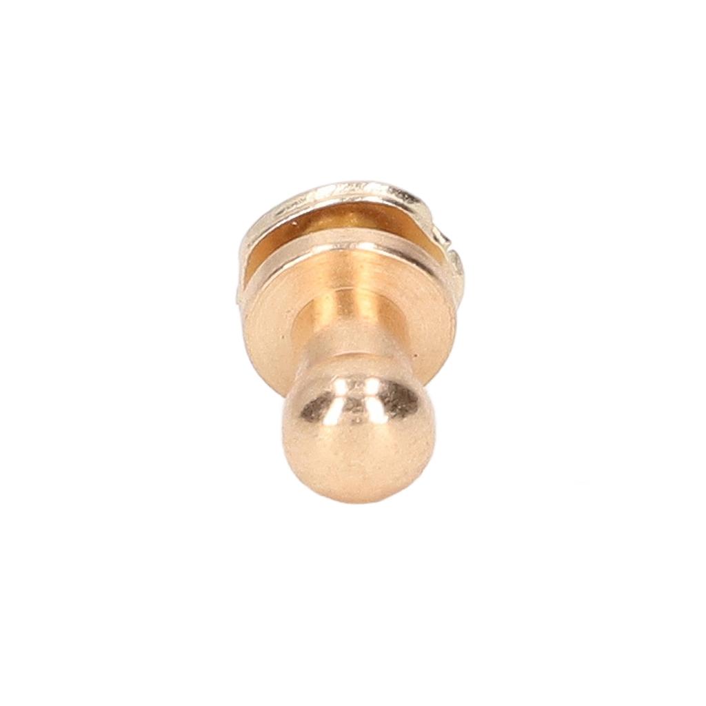 200 Sets Chicago Screws Round Head Rivets 7x5mm   Handcraft Pure Copper Round Head Rivets Leather Rivets for Handbag