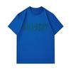 Men's 100% Cotton Crew Neck Short Sleeve T-Shirt, Casual Anarchy Spiky Gothic Text Print Breathable Soft Summer Everyday Tee for Daily Wear