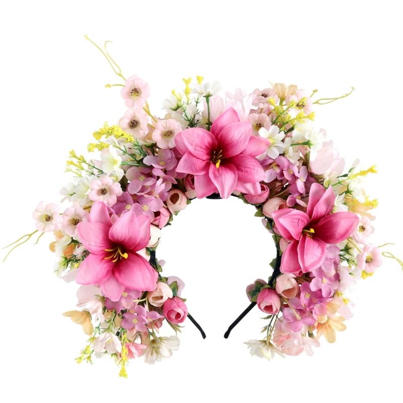 

Vibranting Color Stylish Lilys Flower Hair Clip Comfortable and Easy to Wear for Any Occasion Fahsion Women Ladies 1