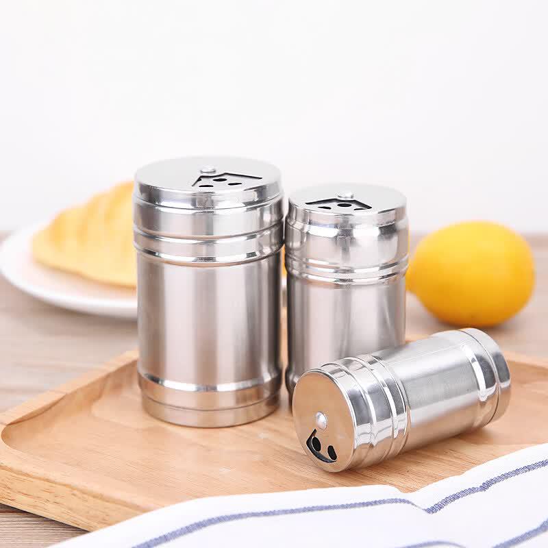 Stainless Steel Multi-purpose Seasoning Shaker Set