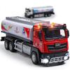 1:40 2 Style Model Ciężarówki Transportowej Miejskiej Symulacja Odlew Ciśnieniowy Miejski Zbiornikowiec Olejowy Pojazd Dźwięk i Światło Zabawki Dla Dzieci Prezent