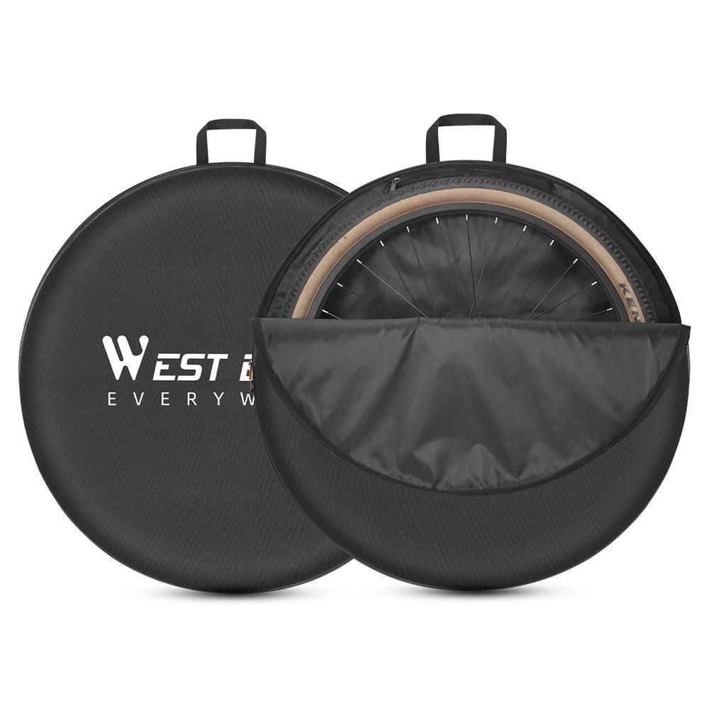 Bike Wheel Bag MTB Road Bike Wheel Storage Bag Portable Storage Bag for 26-29in Bicycle Wheel Large