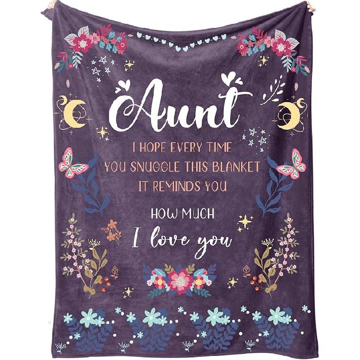 BeneCharm Gifts for Grandma on Christmas, Grandma Gifts from Grandkids on Mothers Day - Grandma Blanket Gifts 60” x 50” - Birthday Gifts for
