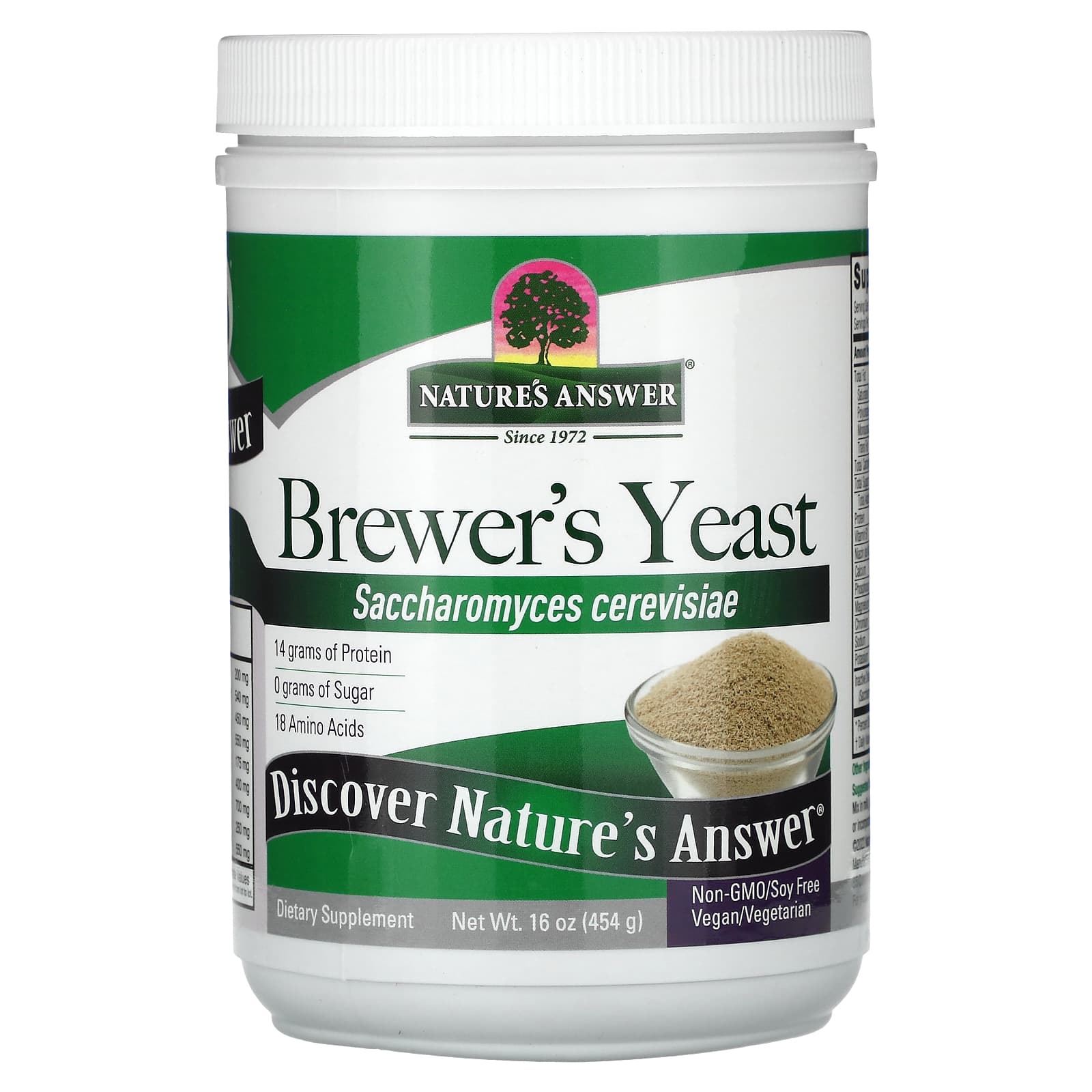 

Nature S Answer, Brewer s Yeast, 454G(16Oz)