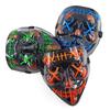Halloween Mask Flashing Cosplay LED Vendetta Mask Anonymous Mask Halloween Christmas Party Gift for Adult Kids Film Cosplay Mask