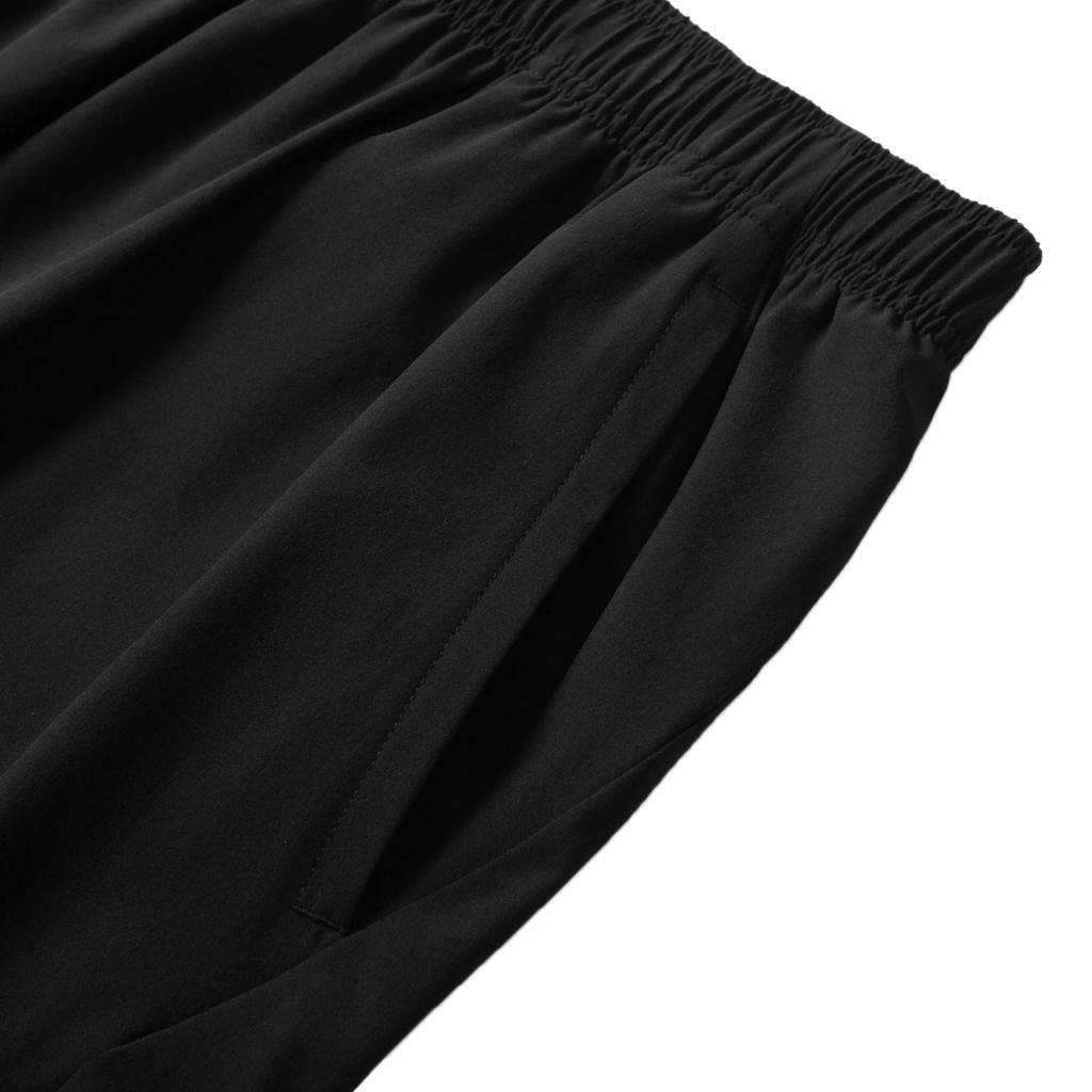 Li Ning Badminton Series Solid Color Logo Quick-Dry Cool Competition Sports Shorts Unisex shorts Black AAPU129-1