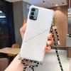 Crossbody Necklace Srap Cord Lanyard Case For POCO X8 Pro Max Shockproof Airbags Clear Soft TPU Cover For Xiaomi POCO X8 Pro X 8