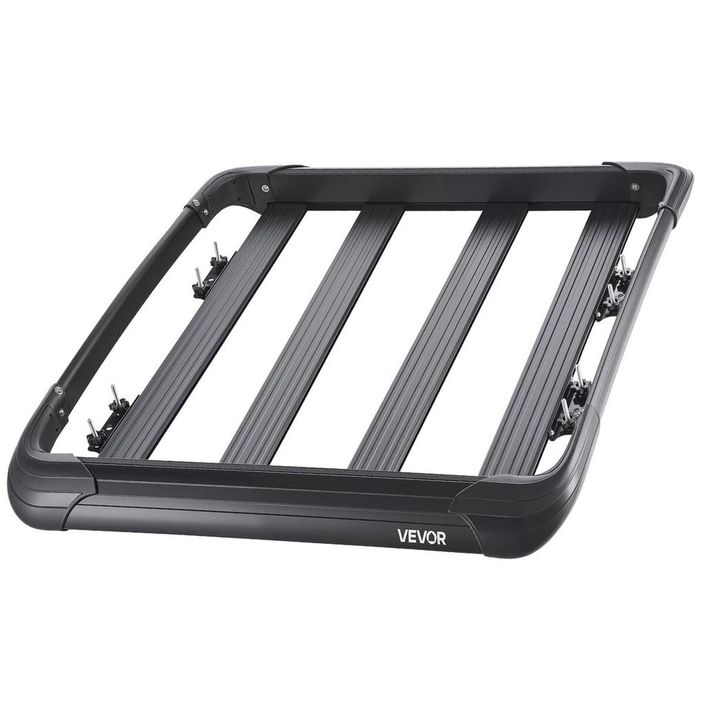 Panier Porte-Bagages de Toit 48 x 40 x 5,6 po Porte-Bagages de Toit de Voiture