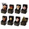 Creative Christmas Stocking Stuffers 3D Printed Pop-Up Magic Box with Spring Action, Xmas Elements/Angel/Star Interactive Ornaments, Festive