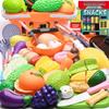 Kids' Cross-Border Pretend Play Kitchen Set: Fun Fruit & Vegetable Cutting Toys