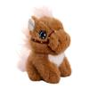 Animal Plush Keyring Featuring Sitting Pony Design For Kids And Teens