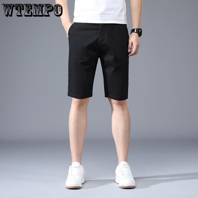 WTEMPO Summer Men's Shorts Loose Fashion Slim Shorts Casual Shorts Wide Leg Shorts Suit Shorts Outdoor Beach Shorts