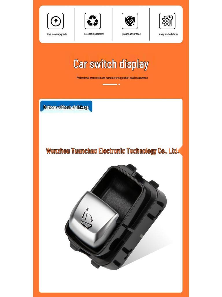 Mercedes-Benz C E GLE S-Class Rear Seat Fold-Down Switch, Left (A2059056611, A2059051403)