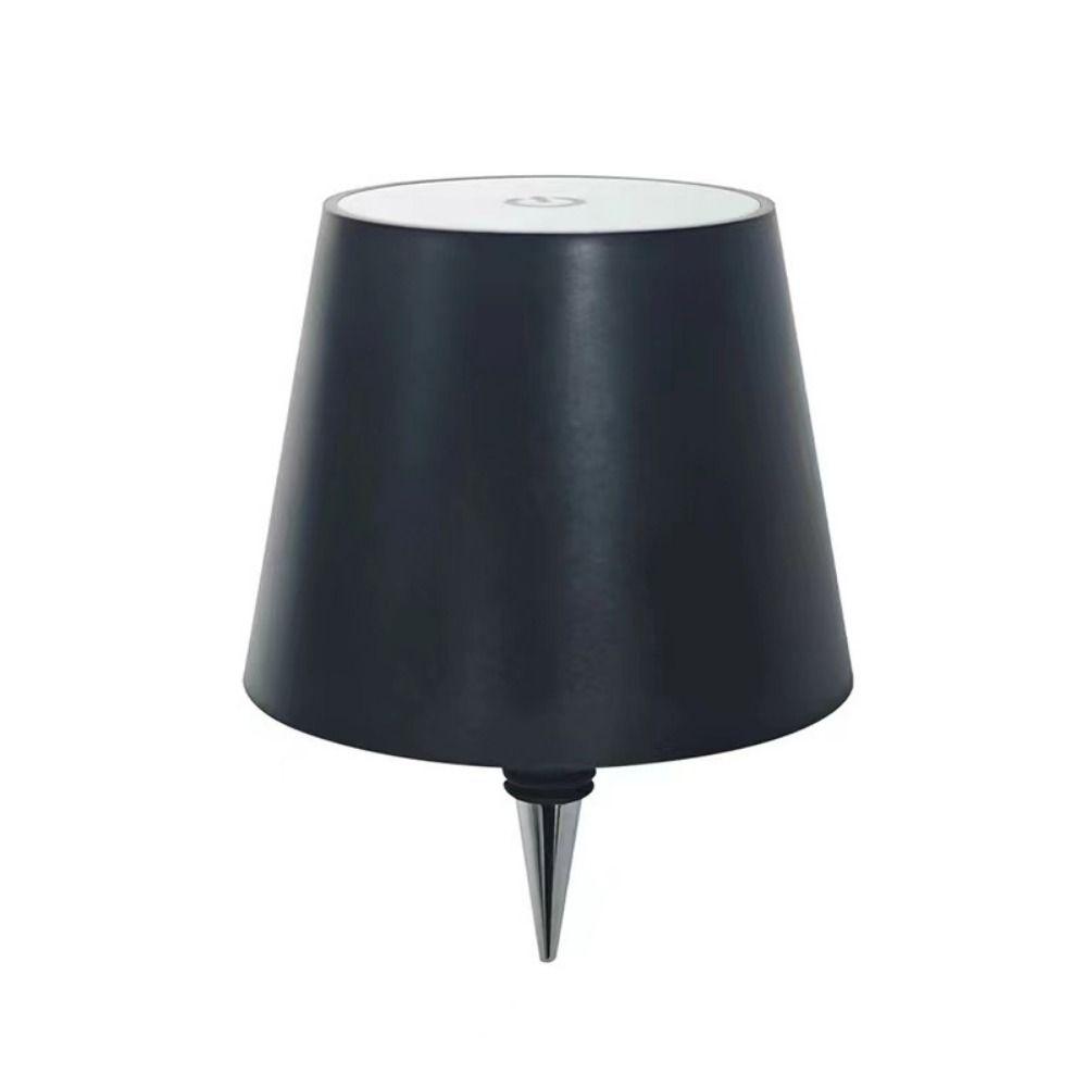 Portable Bottle Light Head Creative Cordless Table Lamp Unique Reading Light  Restaurants