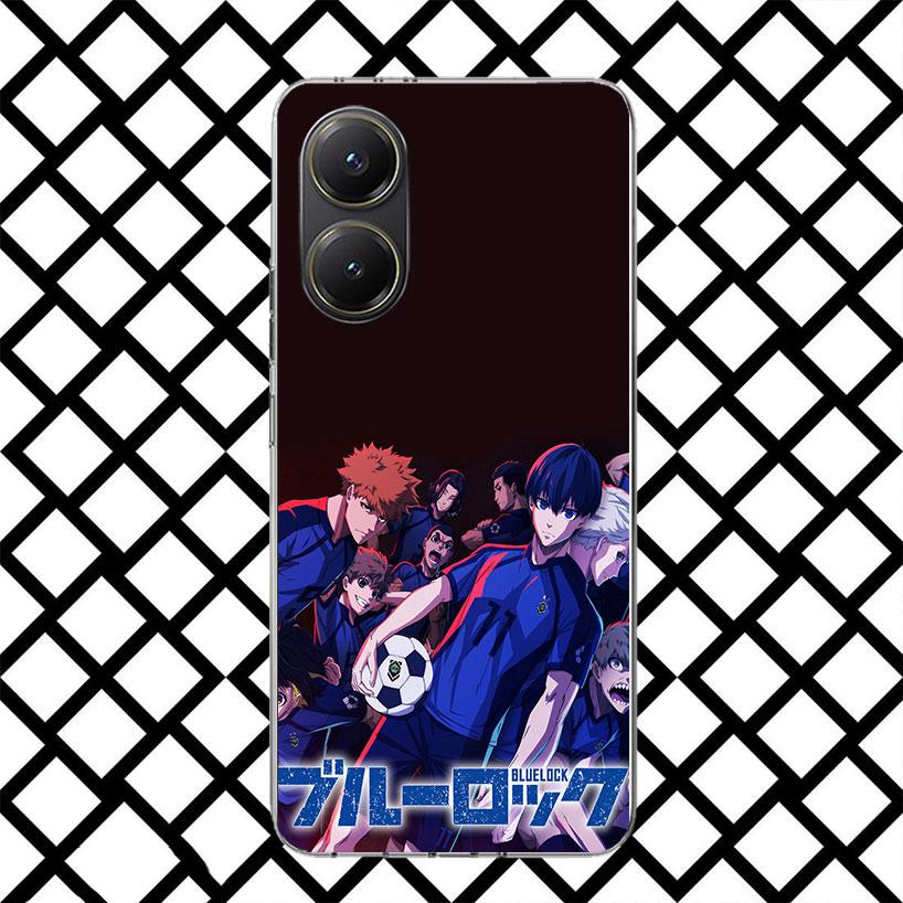 Hot Anime Blue Lock Phone Case for Xiaomi Poco F7 Ultra X7 X6 X5 Pro X4 Gt M8 M7 Redmi 15 15C 13 13C 12 12C Soft Cover Fundas Po