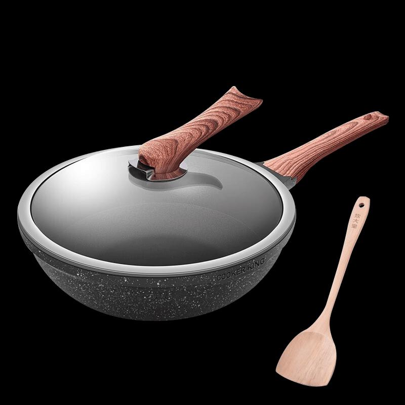 Cooker King 32cm Non-Stick Wok