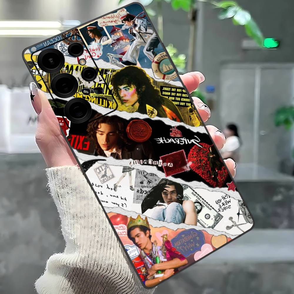

Popular Singer C-Conan G-Gray Phone Case For Samsung S 24 Fe 25 Ultra Plus 20 Lite 21 30 22 23 24 22 Ultra 5G Fundas Samsung S24
